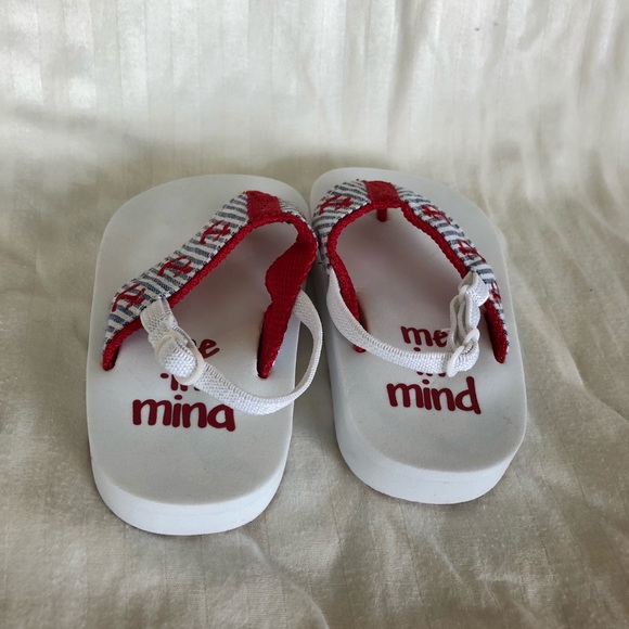 Anchor Flip Flops - size 2 - Picture 4 of 4